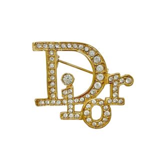 クリスチャンディオール(Christian Dior)のクリスチャンディオール ブローチ コサージュ ゴールド(ブローチ/コサージュ)