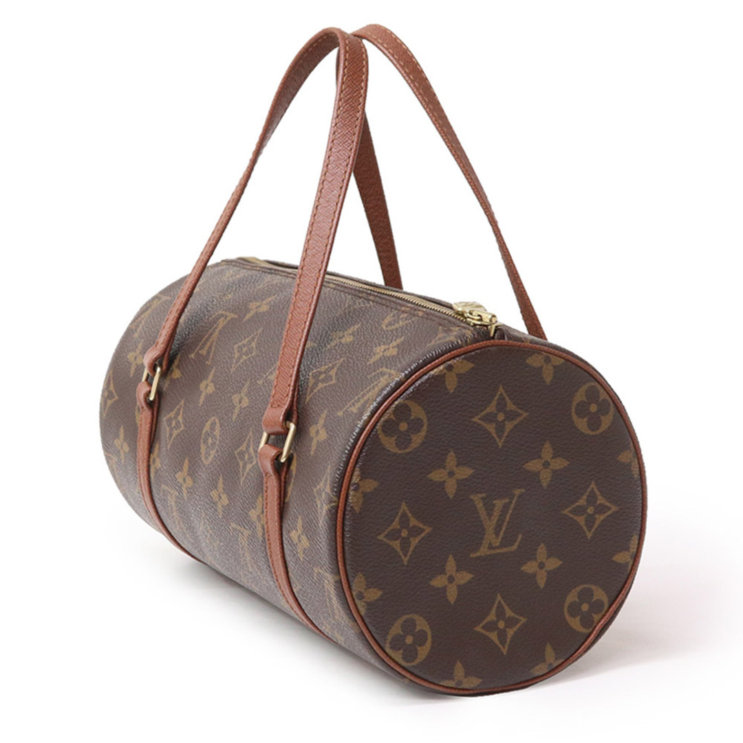 ルイ ヴィトン 旧パピヨン 26 ハンドバッグ モノグラム ブラウン 茶 ゴールド金具 M51366 LOUIS VUITTON（美品）