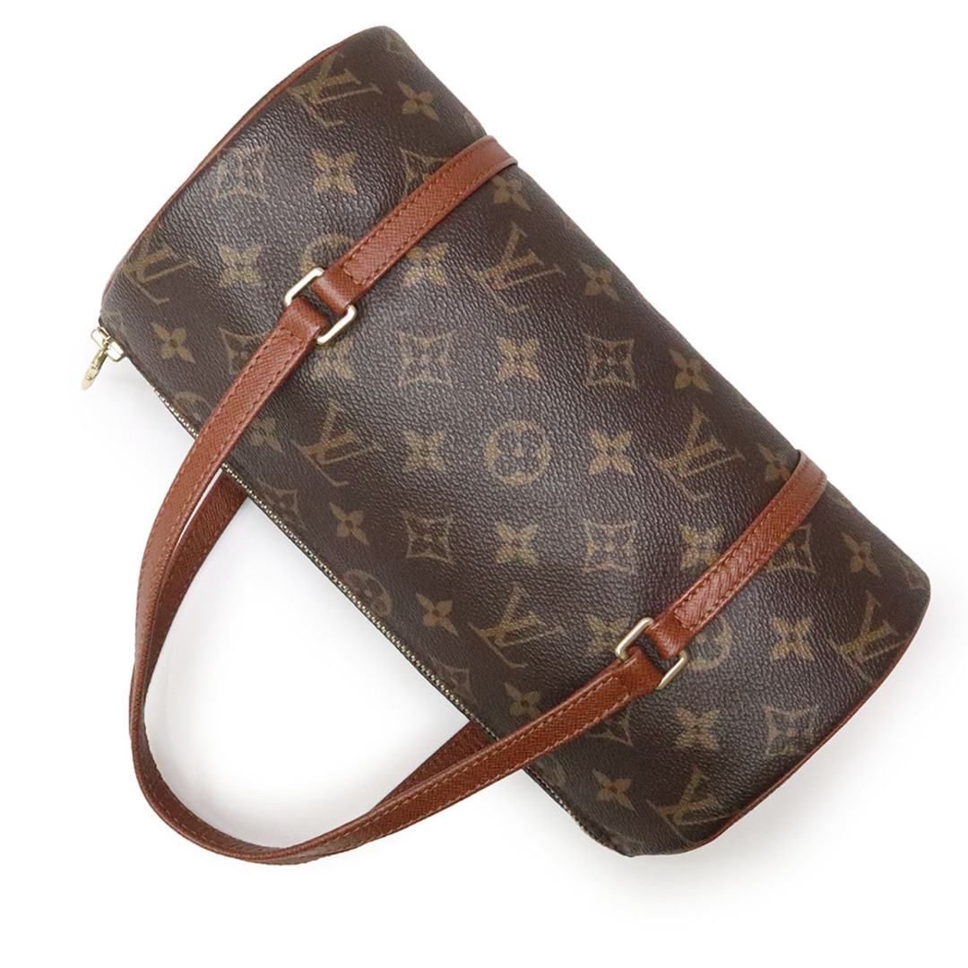 ルイ ヴィトン 旧パピヨン 26 ハンドバッグ モノグラム ブラウン 茶 ゴールド金具 M51366 LOUIS VUITTON（美品）