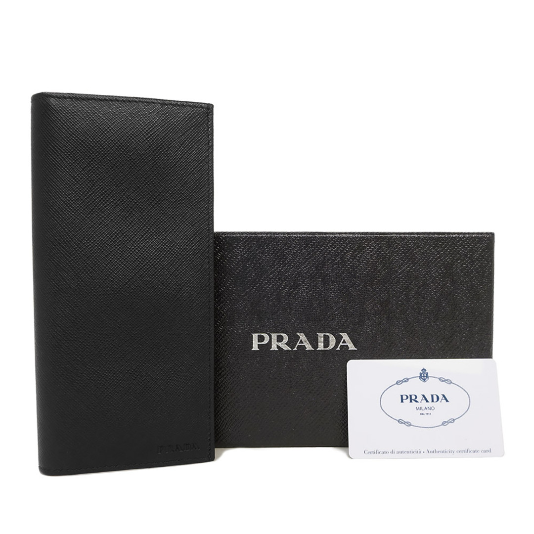 未使用品！ Prada プラダ ブラック レザー 長財布