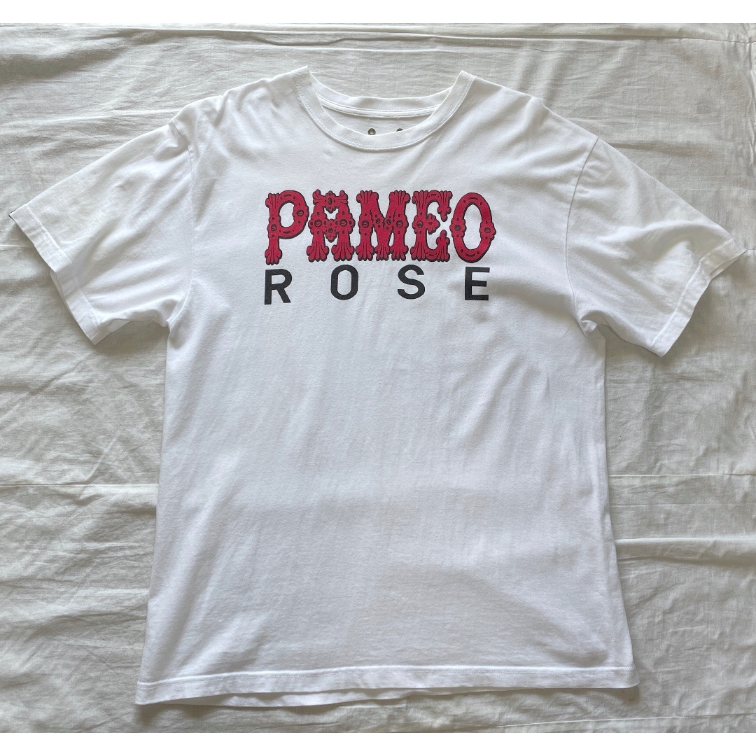 PAMEO POSE(パメオポーズ)のPAMEO POSE パメオポーズ PAMEO ROSE Tシャツ Lサイズ レディースのトップス(Tシャツ(半袖/袖なし))の商品写真