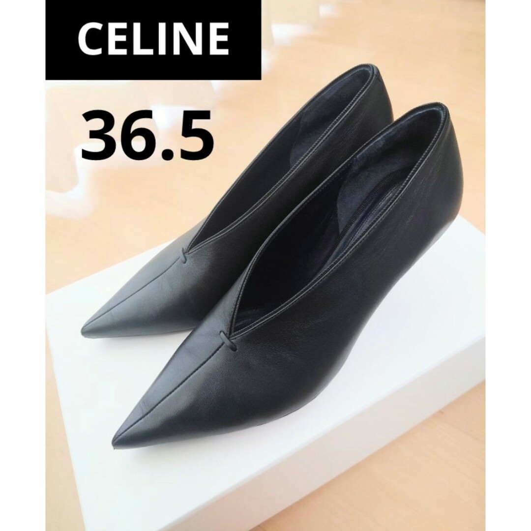 CELINE セリーヌ フィービーファイロ パンプス 黒 | phukettopteam.com