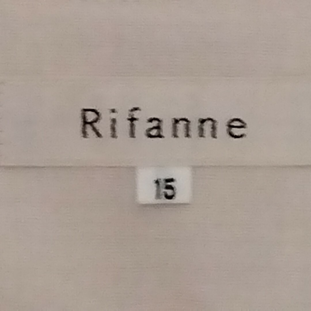 RIFANNE(リファンネ)の未使用　東京ソワール　リファンネ　ベージュ　ワンピースとジャケット　15号 レディースのフォーマル/ドレス(スーツ)の商品写真