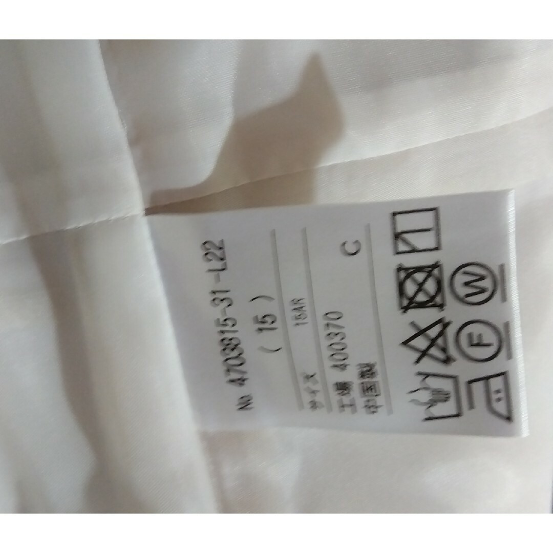 RIFANNE(リファンネ)の未使用　東京ソワール　リファンネ　ベージュ　ワンピースとジャケット　15号 レディースのフォーマル/ドレス(スーツ)の商品写真