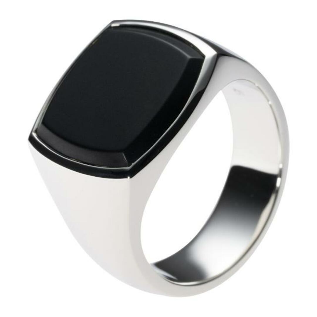 TOM WOOD(トムウッド)の新品 トムウッド TOMWOOD リング BLACK ONYX RING シルバー #58 レディースのアクセサリー(リング(指輪))の商品写真