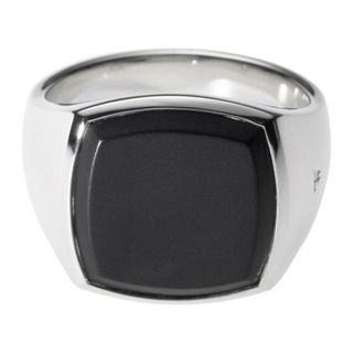 トムウッド(TOM WOOD)の新品 トムウッド TOMWOOD リング BLACK ONYX RING シルバー(リング(指輪))