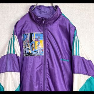 adidas - アディダス 万国旗タグ 90s ナイロンジャケット コカコーラ