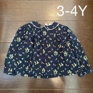 Little cotton clothes ブラウス　3-4y(ブラウス)