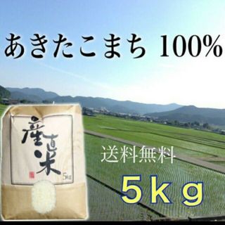 【大人気★即完売するお米】愛媛県産あきたこまち100%　新米５Kg　農家直送(米/穀物)