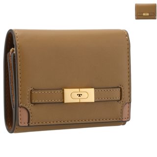 トリーバーチ(Tory Burch)のトリーバーチ TORY BURCH 財布 三つ折り ミディアム T WALLET セリフT コンパクトウォレット 三つ折り財布 2023年秋冬新作 88308 0086 (財布)