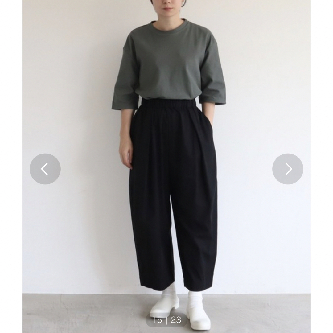 cotton　Linen　マイクロwaflle short プルオーバー 3