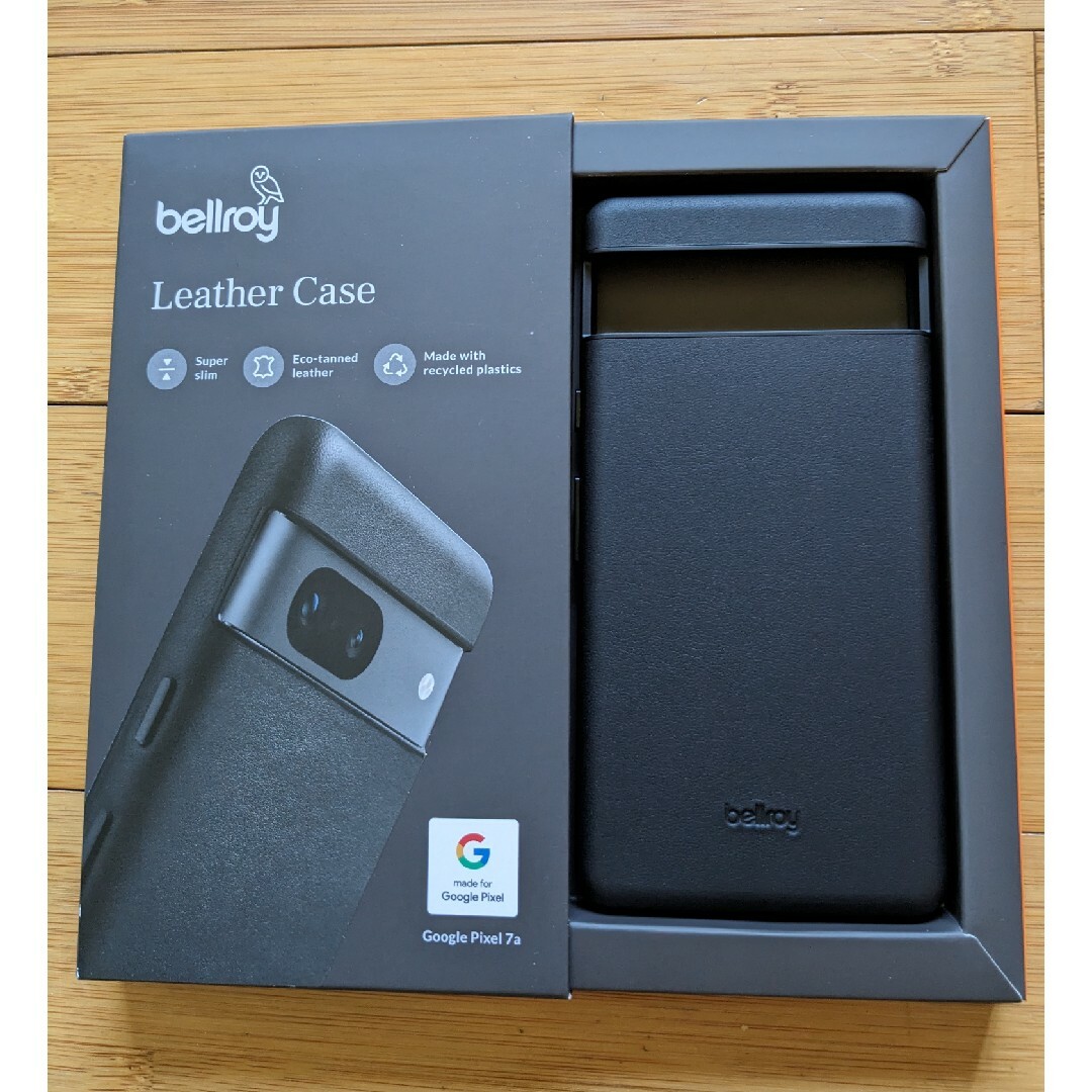 bellroy(ベルロイ)のGoogle Pixel 7a 用 Bellroy レザーケース スマホ/家電/カメラのスマホアクセサリー(Androidケース)の商品写真