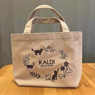 カルディ(KALDI)の☆KALDI猫バッグ(トートバッグ)