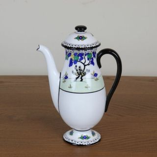 ロイヤルドルトン(Royal Doulton)のロイヤルドルトン　ティーポット　アール・デコ　ハンドペイント　アンティーク(食器)