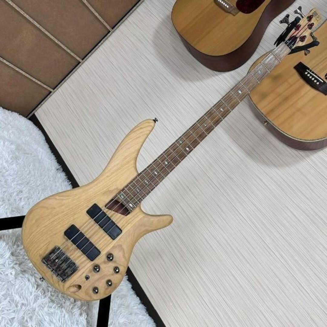 4502】 Ibanez SSR620 ash bass 木目調 おしゃれ-