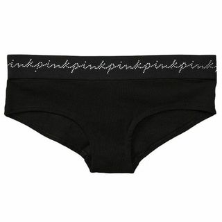 ヴィクトリアズシークレット(Victoria's Secret)のVICTORIA'S SECRET ロゴヒップスター ブラック XS(ショーツ)