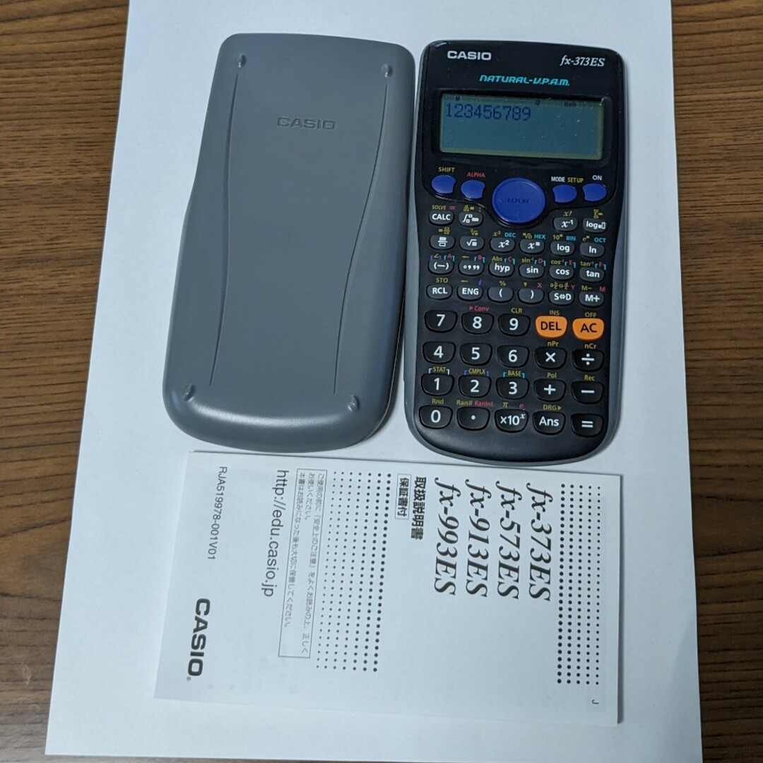 CASIO(カシオ)のCASIO☆関数電卓　FX-373ES☆ スマホ/家電/カメラの生活家電(その他)の商品写真