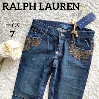 Ralph Lauren - タグ付き☆ラルフローレン☆デニムパンツ☆ダメージ