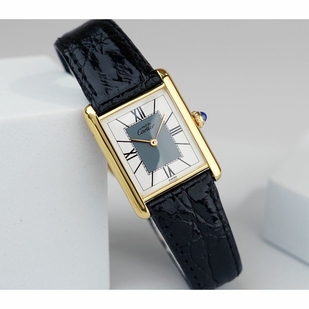 美品 カルティエ マスト タンク アラビア LM Cartier