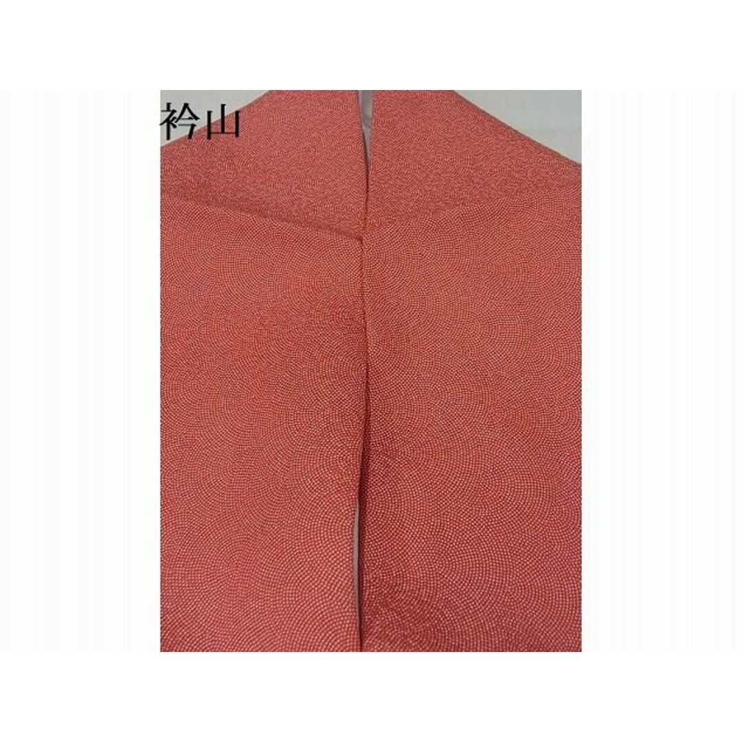 平和屋-こころ店■江戸小紋 作家物 極小鮫小紋柄 着丈157.5cm 裄丈64cm 正絹 逸品 B-wt9060