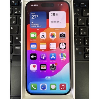 Apple - Iphone 15 pro 256 ブラックチタニウム