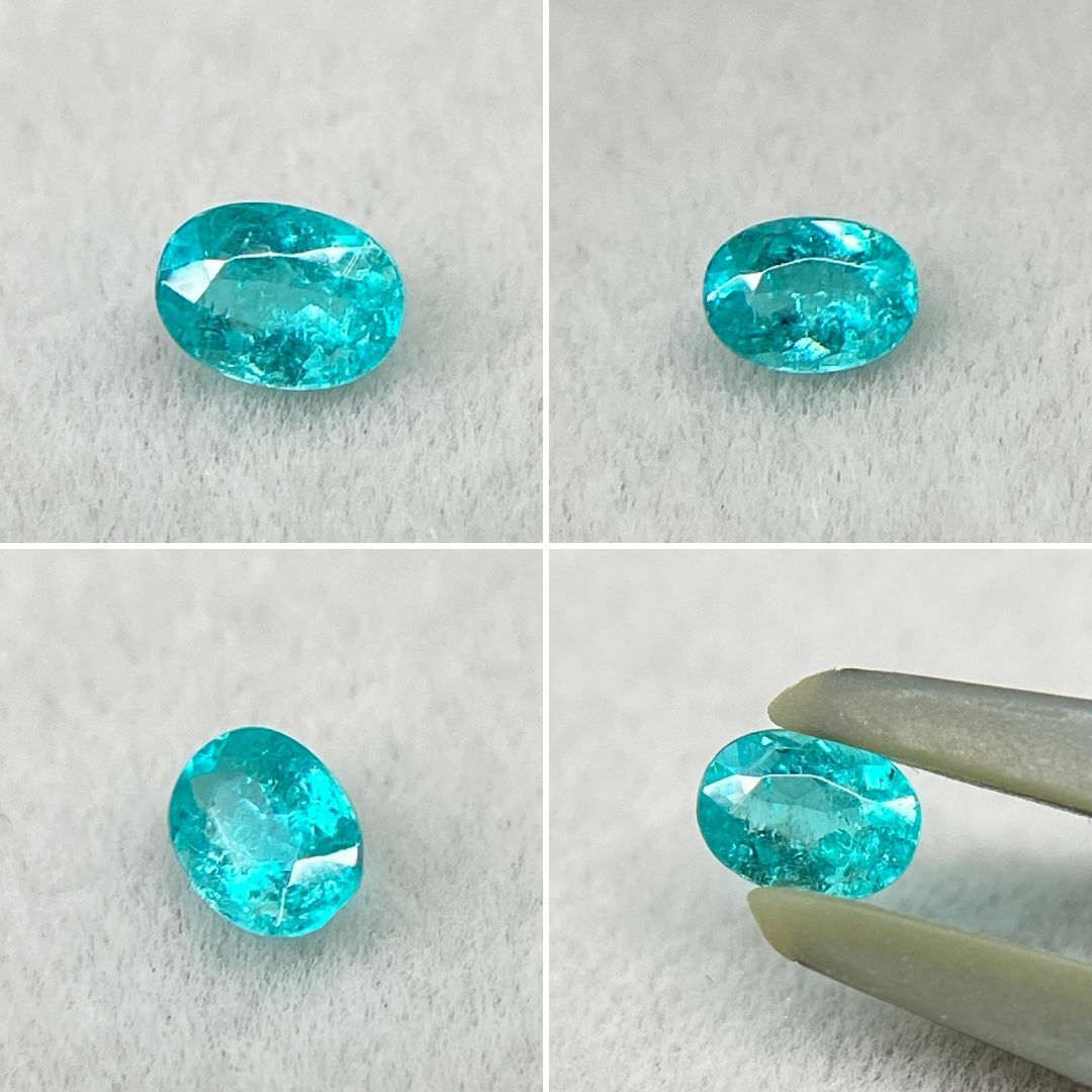 天然 パライバトルマリン ルビー サファイア 計1.50ct GRJブラジル産証