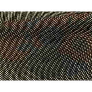 平和屋-こころ店■上質な小紋 舞花文 金彩 着丈161cm 裄丈64cm 正絹 逸品 A-ja4359