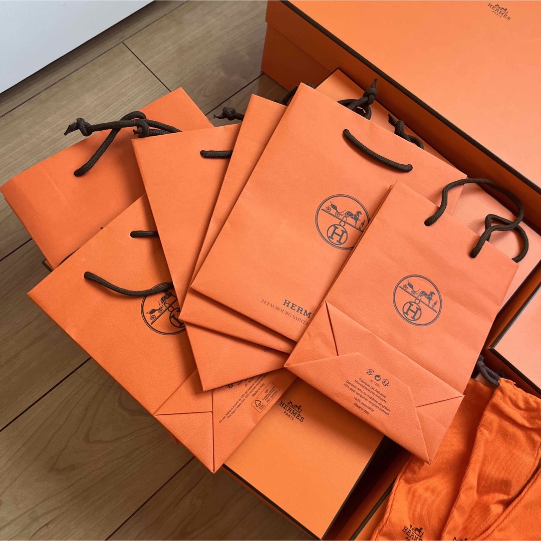 エルメス 空箱 紙袋 保存袋 HERMES-