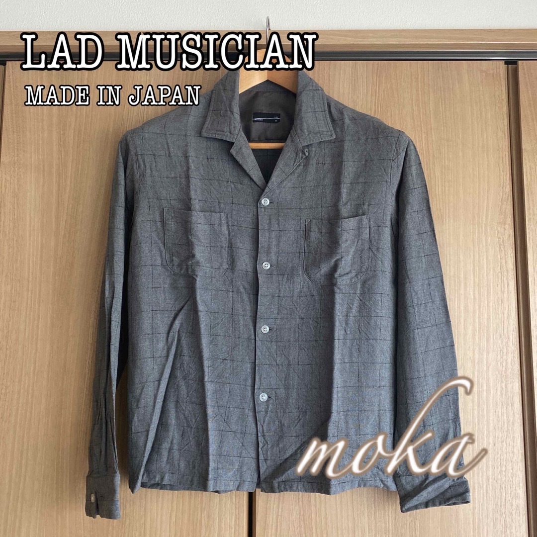 【sale】 LAD MUSICIAN 19SS 花柄 開襟シャツ