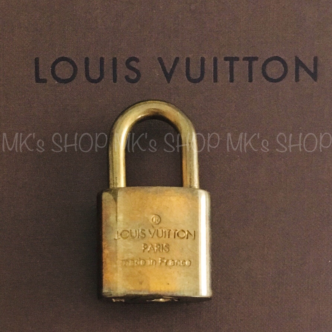 確認用ルイ・ヴィトン LOUIS VUITTON パドロック　カデナ