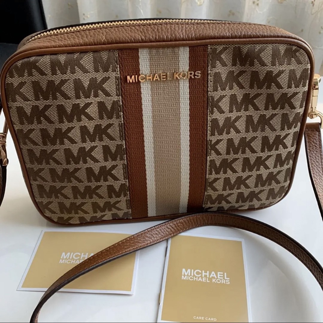 新品 MICHAEL KORS マイケルコース  ショルダーバッグ ブラウン