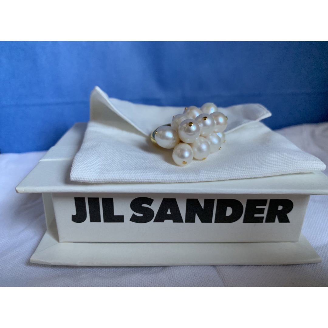 新品未使用ジル サンダー Jil Sander マルチパールリング 神崎恵