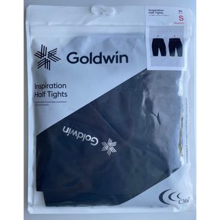 ゴールドウィン(GOLDWIN)の【新品】ゴールドウィン C3fit インスピレーション ハーフタイツ　黒Sサイズ(レギンス/スパッツ)