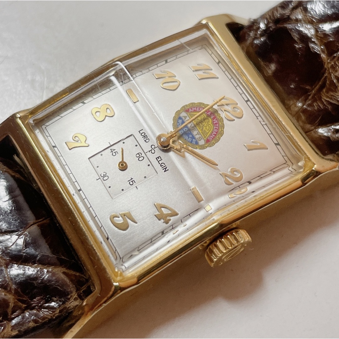 LORD ELGIN ロード エルジン 手巻き式時計 アンティーク ビンテージ-
