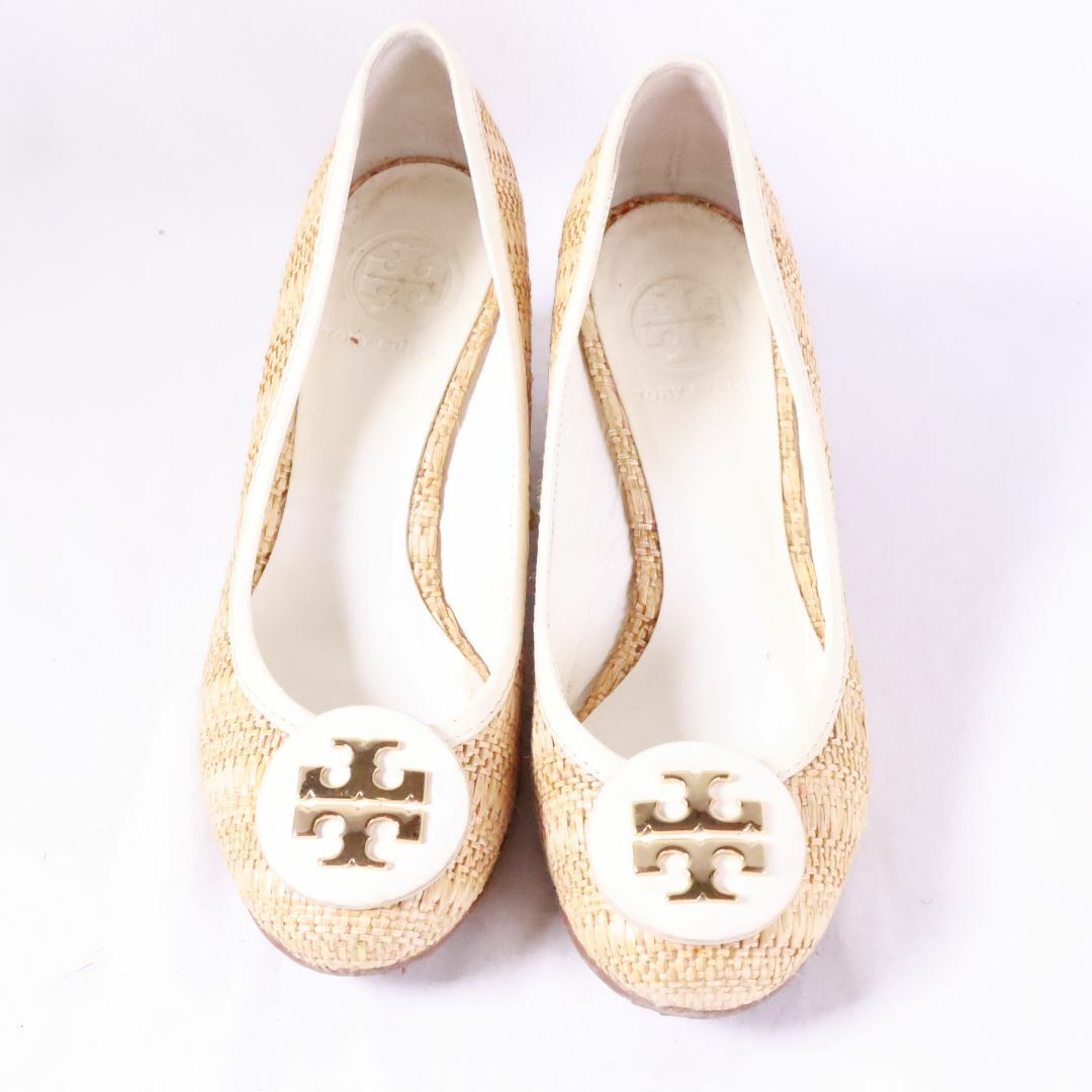 トリーバーチ　ゴールドロゴパンプス Tory Burch 5.5