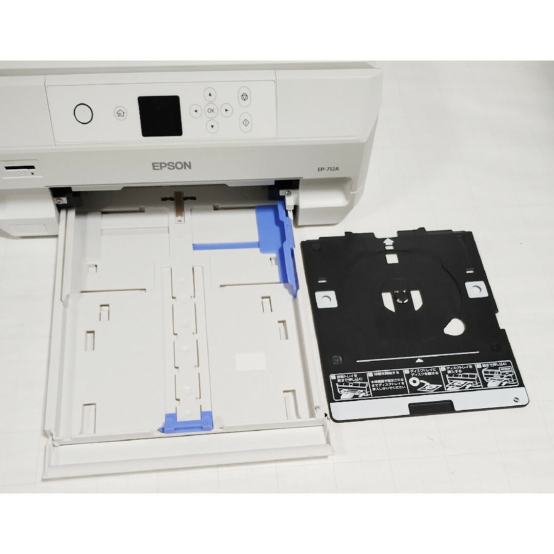 【送料無料】純正インク付★美品!EPSON エプソン★プリンター★EP-712A