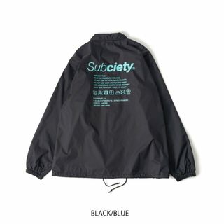 サブサエティ(Subciety)の【BLACK/BLUE】VARIETY COACH JKT(その他)