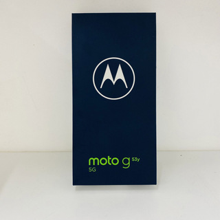 モトローラ(Motorola)のモトローラ moto g53y 5G Y! インクブラックSIMフリー(スマートフォン本体)