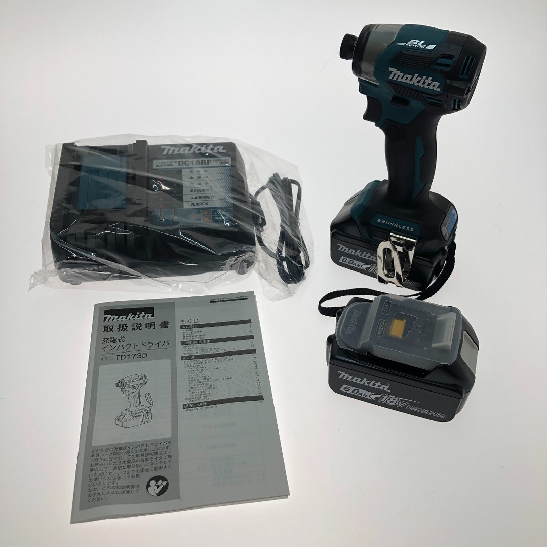 Makita - □□MAKITA マキタ 充電式インパクトドライバ 18V TD173DRGX