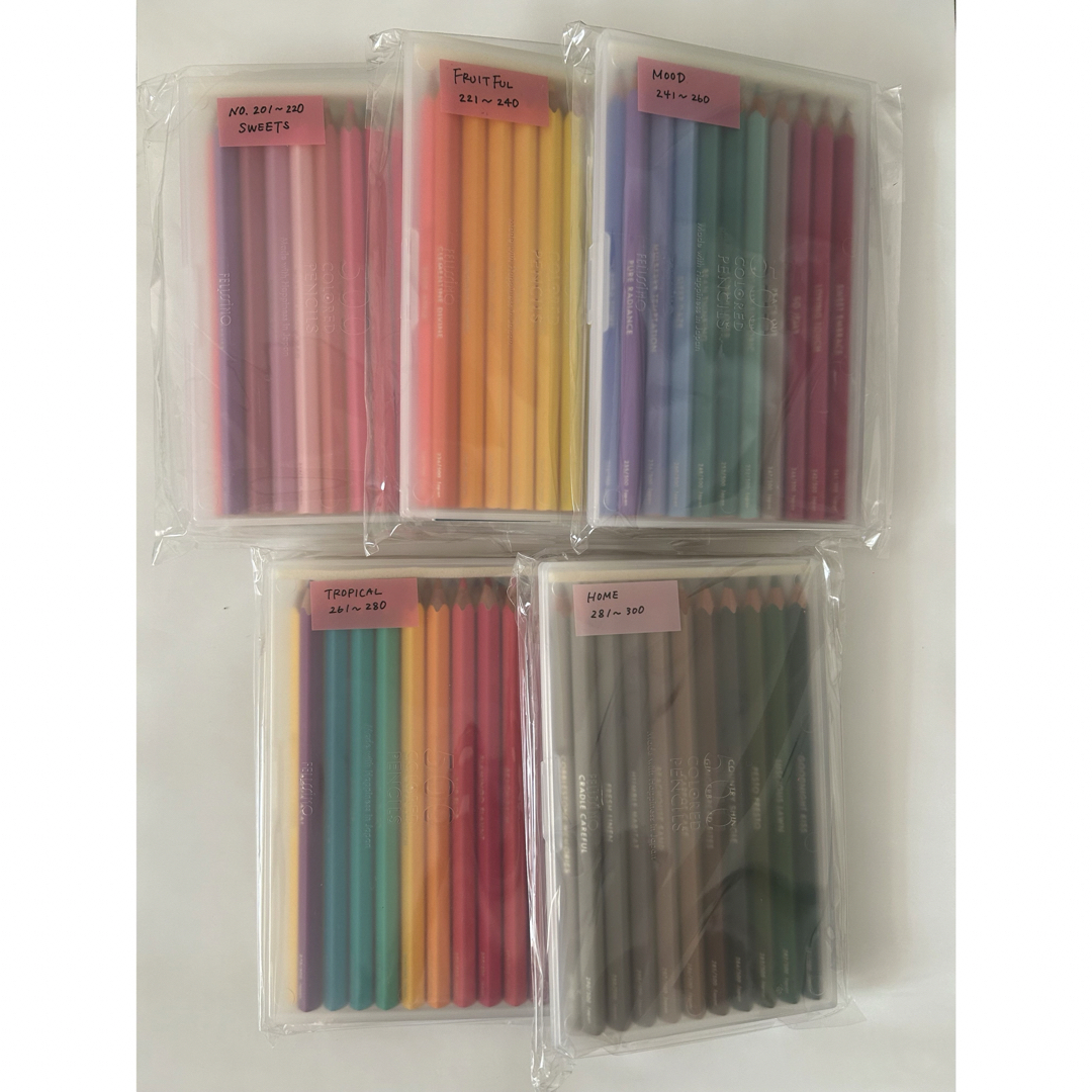 【全色セット】500色の色鉛筆　TOKYO SEEDS - FELISSIMO