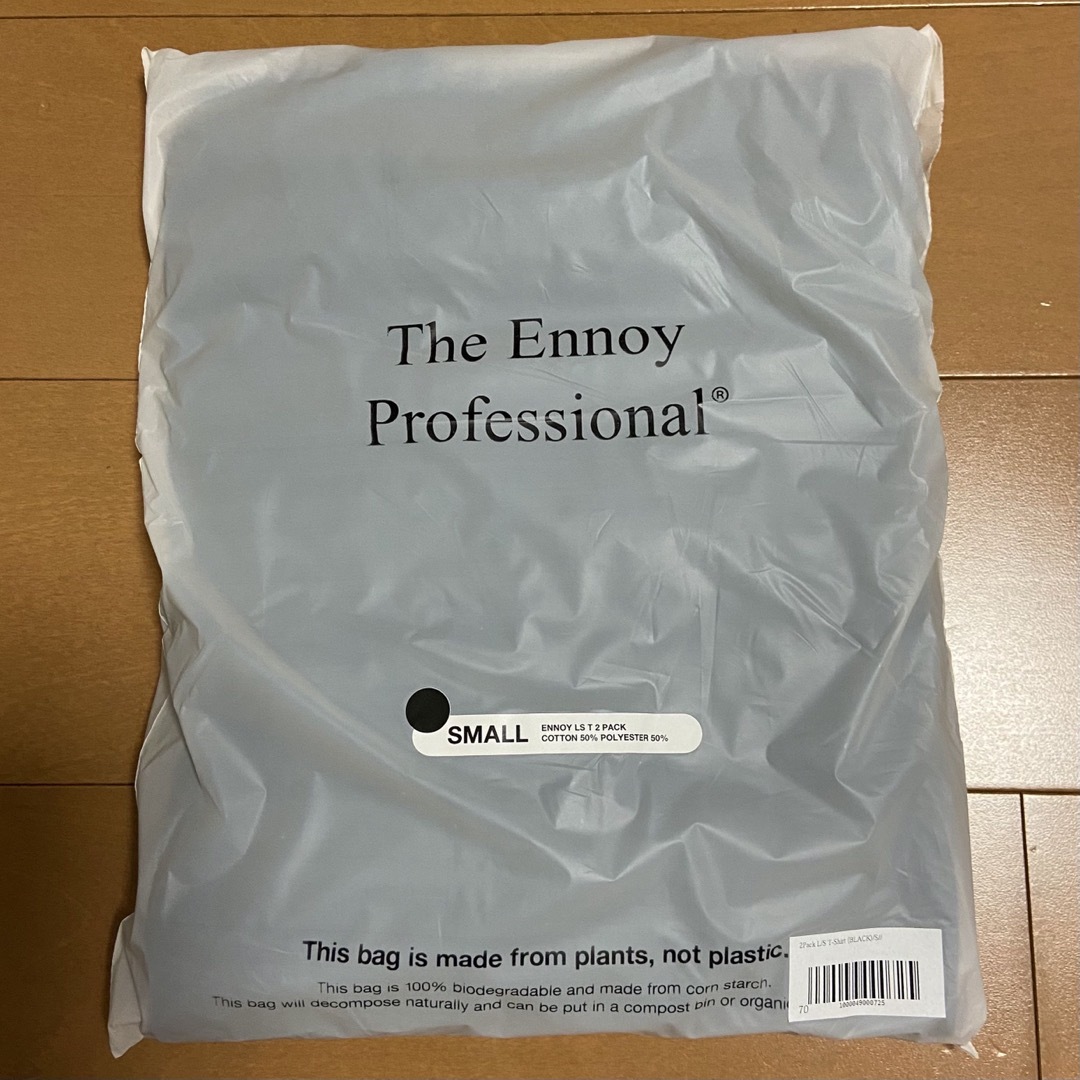 ennoy 2Pack L/S T-Shirts (BLACK) エンノイ - Tシャツ/カットソー(七