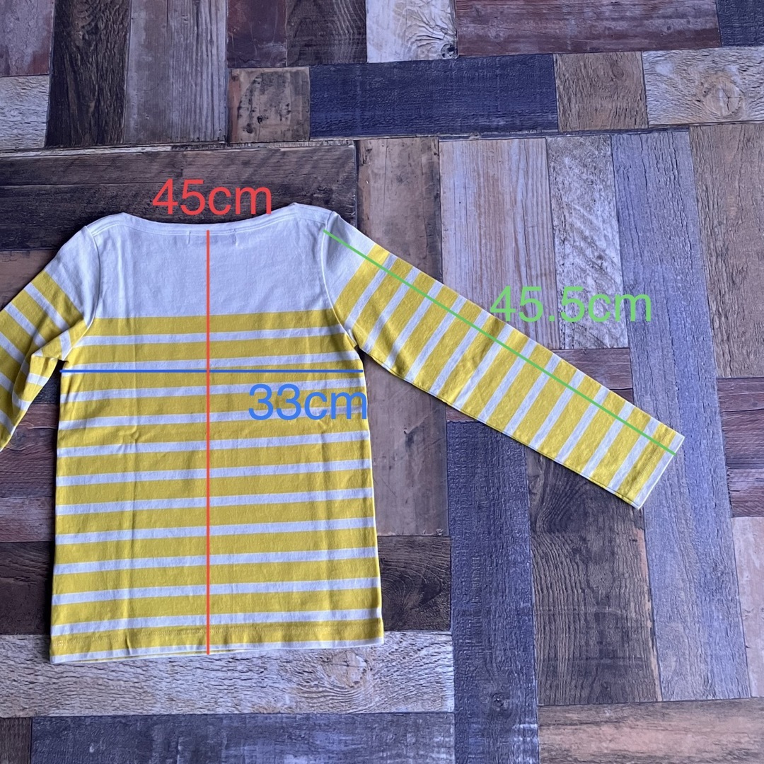 PETIT BATEAU(プチバトー)の【美品】PETIT BATEAU　長袖　8ans/128cm キッズ/ベビー/マタニティのキッズ服男の子用(90cm~)(Tシャツ/カットソー)の商品写真