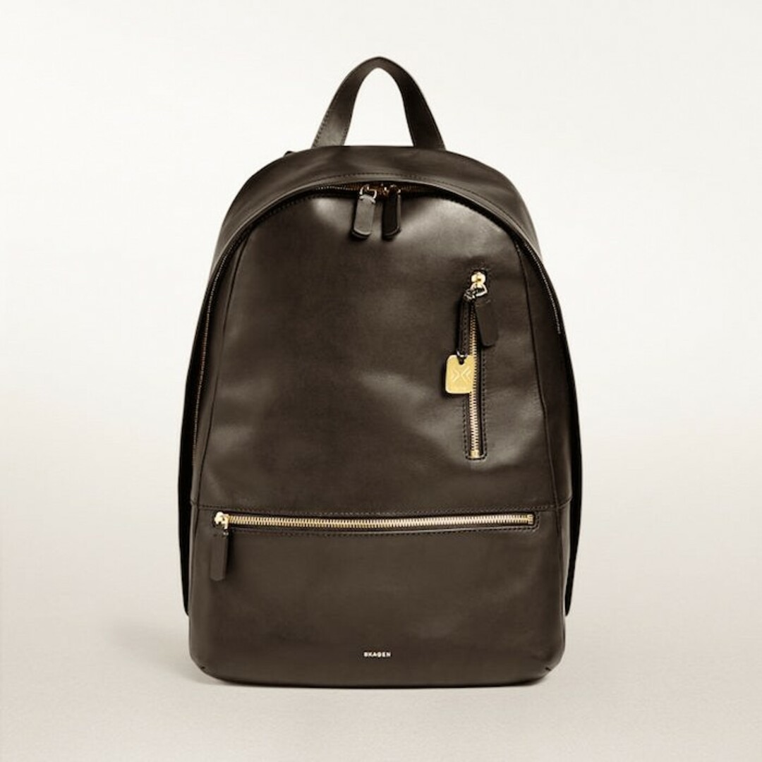 SKAGEN レザーリュック KROYER BACKPACK-