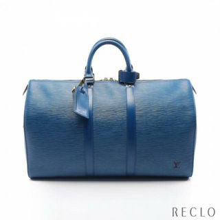 ルイヴィトン(LOUIS VUITTON)のキーポル45 エピ トレドブルー ボストンバッグ レザー ブルー(ボストンバッグ)