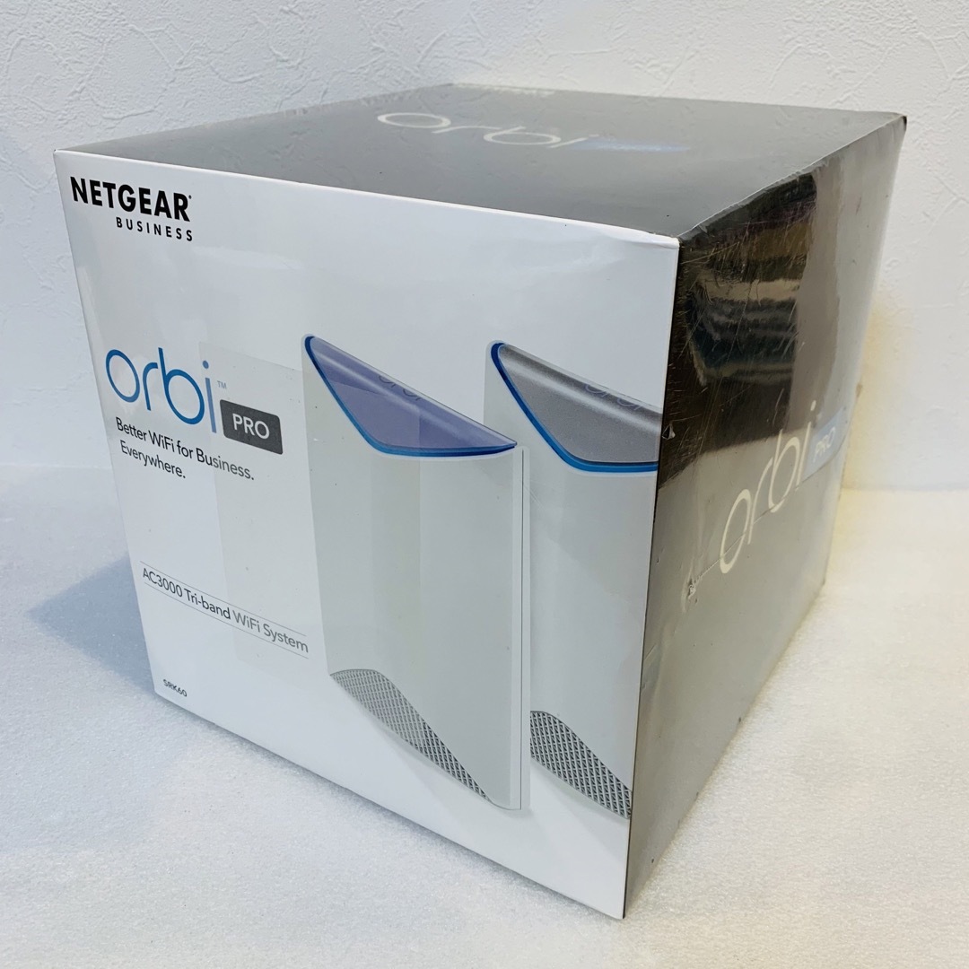 Orbi Pro トライバンドメッシュ WiFiシステム スターターキット 2台