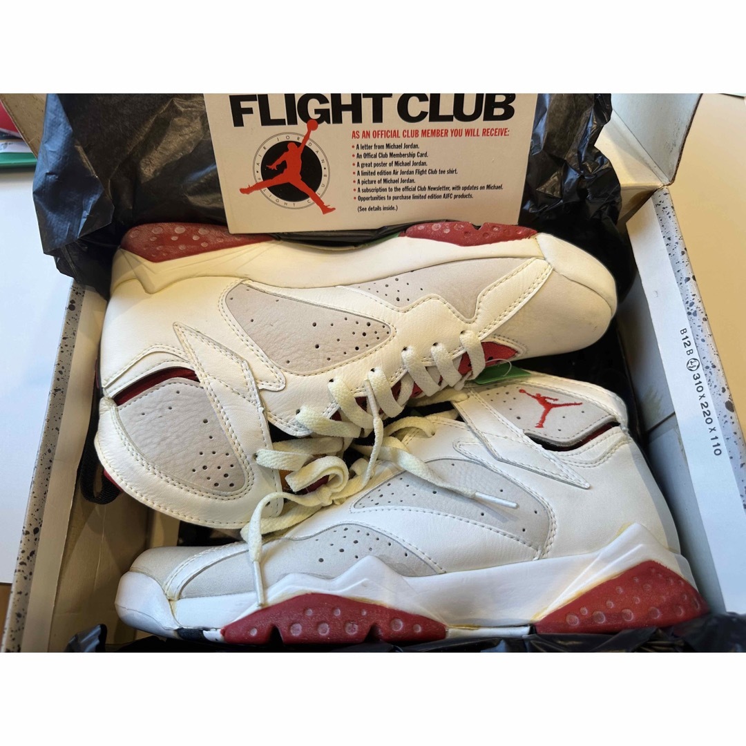 1991 NIKE AIR JORDAN 7 HARE OG US8 新品