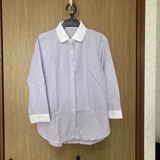 レディースシャツ７分袖　LL 新品未使用(シャツ/ブラウス(長袖/七分))
