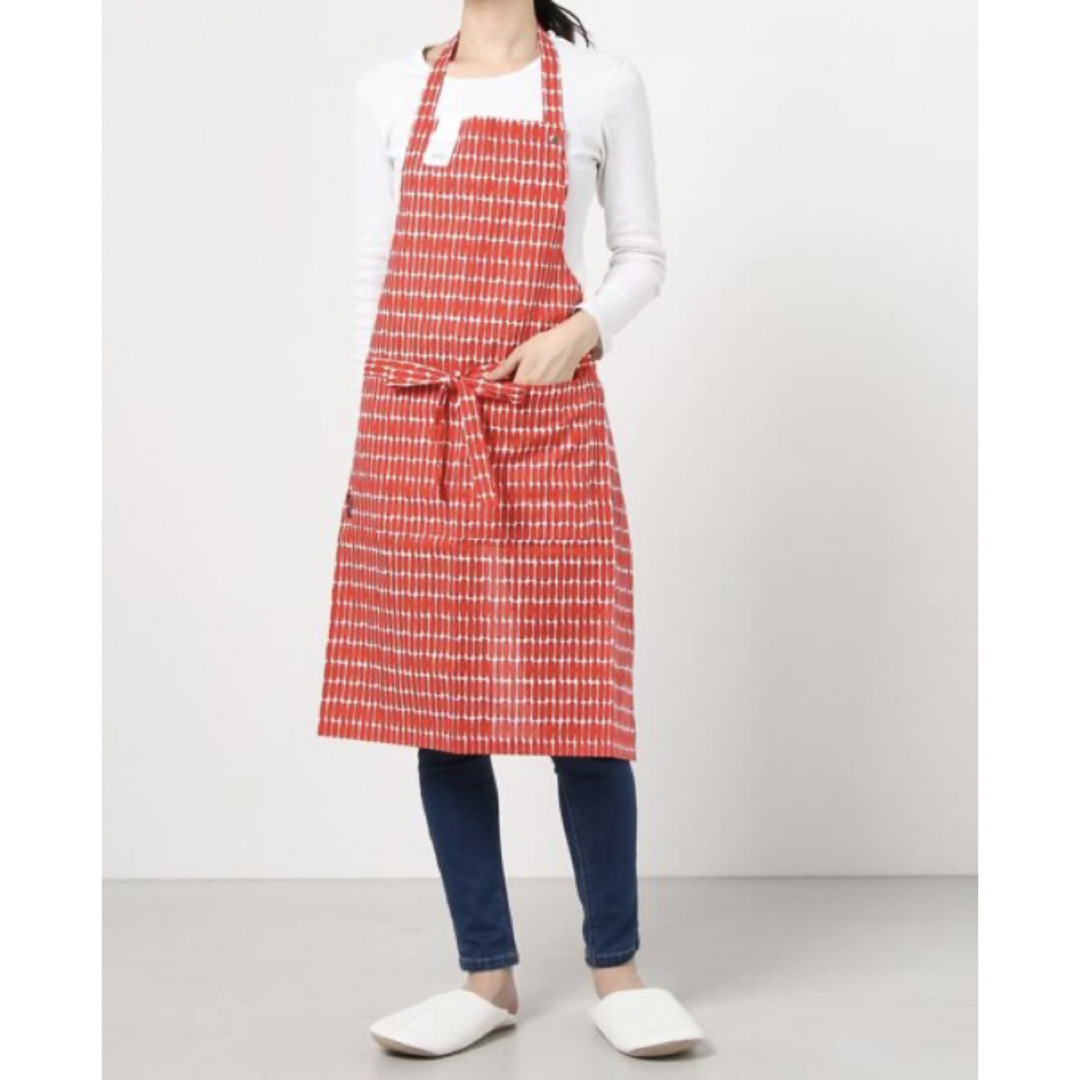 新品 未使用　マリメッコ　marimekko ヴィヒキルース エプロン ミトン