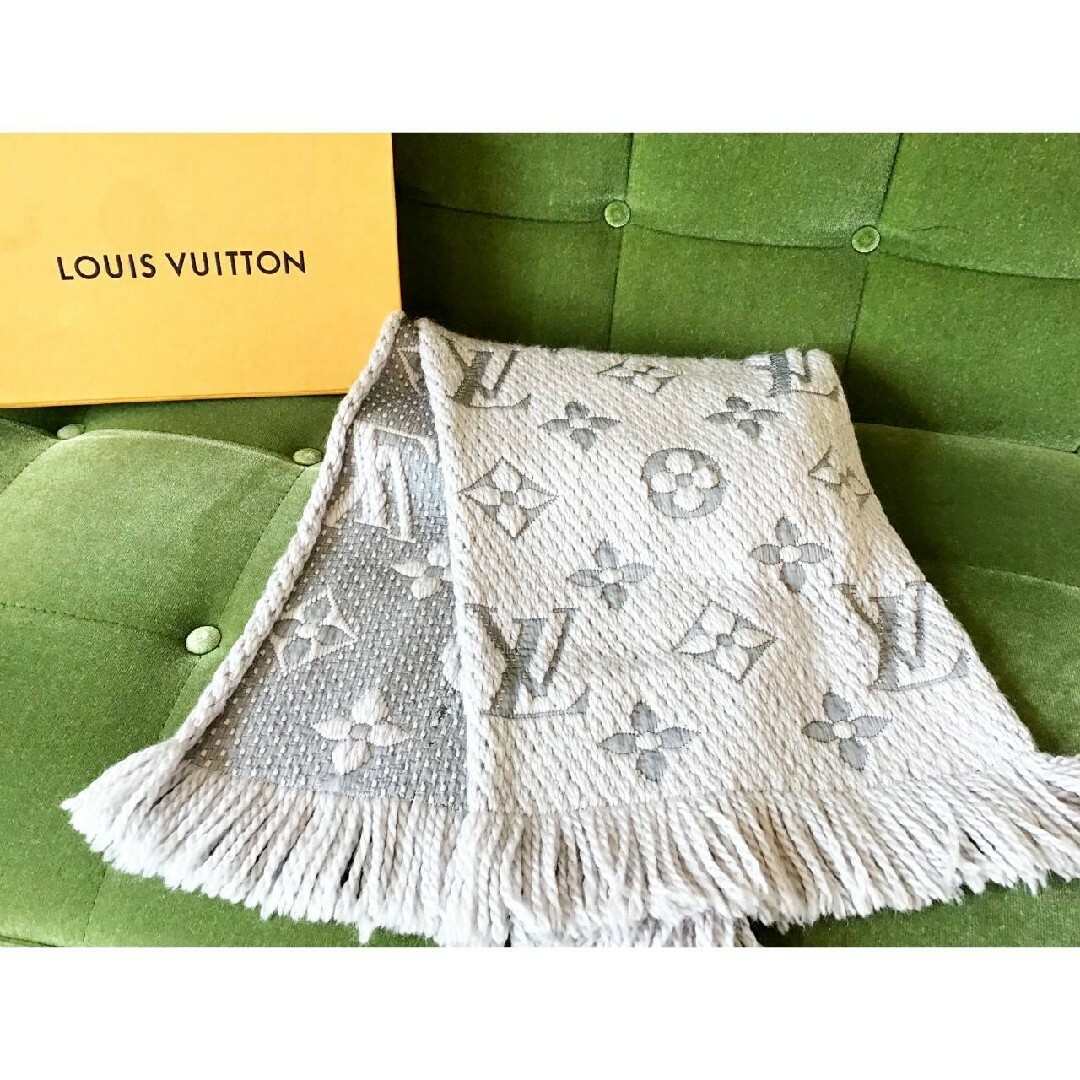 マフラー/ショールルイヴィトン VUITTON  ヴィトン マフラー グレー