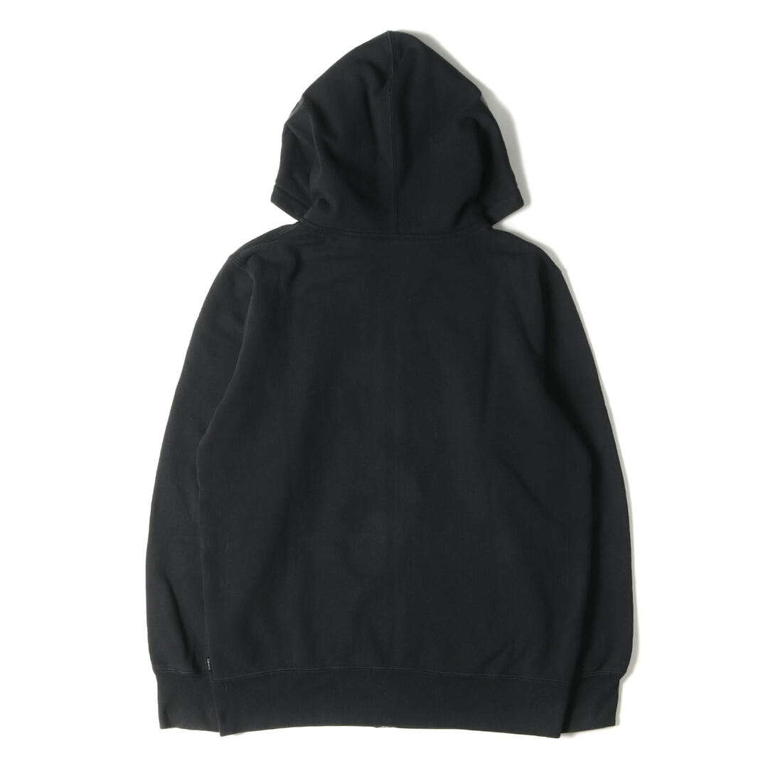 Supreme シュプリーム パーカー サイズ:M フードロゴ フルジップ スウェット パーカー Hooded Foil Logo Zip Up 15SS ブラック 黒 トップス フーディー フーデッド スウェットシャツ 【メンズ】 1